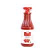 Gruzínská satsbeli omáčka z rajčat s česnekem, tradiční gruzínský produkt z Gruzie v lahvi