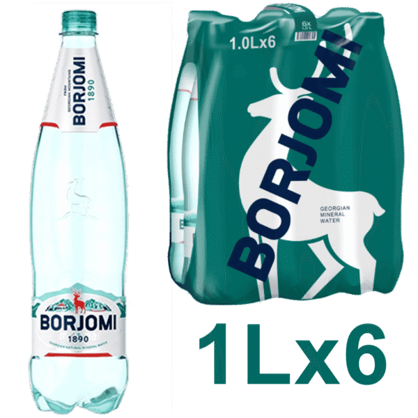 Borjomi PET celé balení