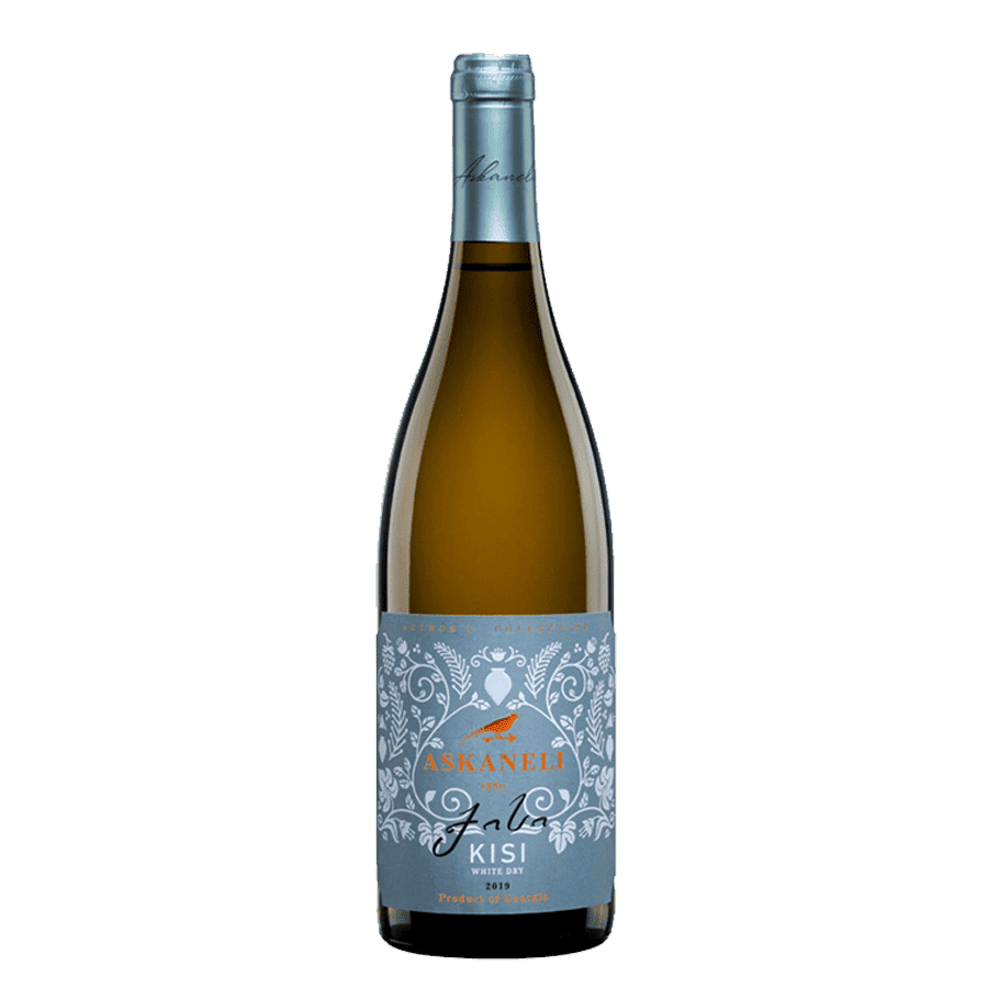 Askaneli KISI whtie dry wine - 0,75 l Discover Askaneli Kisi: a rare, noble Georgian white wine. Crafted with the European method for pure notes of pear, citrus & white flowers. Askaneli Kisi Authors Collesction - super víno bílé suché klasické
