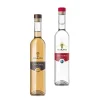 Gruzínská Chacha Marani v lahvích, tradiční gruzínský alkohol ze Saperavi a zráním v sudu, originál z Gruzie